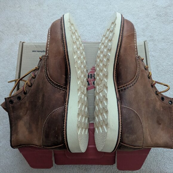 Red Wing Heritage 1907 Classic 6-Inch Moc Boots in Copper, 12 - Picture 10 of 14